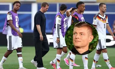 Toni Kroos chê ĐT Đức không có cầu thủ đẳng cấp thế giới