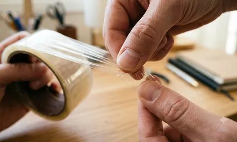 Chỉ bằng tay không cắt băng dính còn nhanh hơn dùng kéo: Nắm lấy để dùng khi cần thiết
