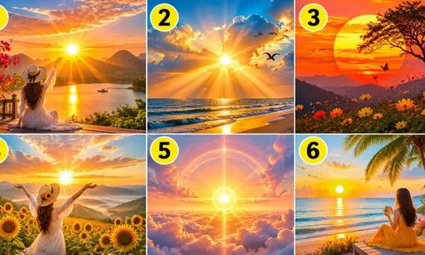 Chọn 1 ánh mặt trời bạn thấy ấn tượng nhất – Thời hoàng kim của bạn sắp tới chưa?