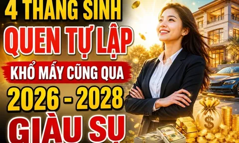4 tháng sinh quen tự lập, khổ mấy cũng qua, 2026 đến 2028 giàu sụ