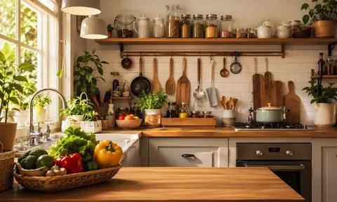 Nhìn góc bếp đoán biết gia chủ thế nào