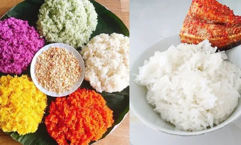 Vì sao đồ xôi phải ngâm gạo, nấu cơm thì không?