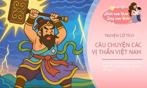 Truyện cổ tích: Câu chuyện các về các vị thần Việt Nam