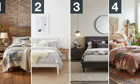 Chọn 1 chiếc giường ngủ mà bạn muốn: Nó sẽ nói lên mức độ hạnh phúc của bạn trong tương lai?