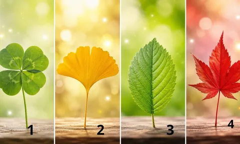 Chọn 1 chiếc lá cỏ may mắn để xem vận khí của bạn đang lên hay xuống
