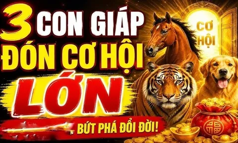 3 con giáp Hiếu Thuận Trời thương, Lộc về không ngớt