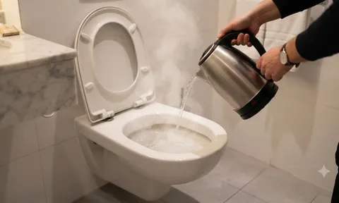 Tại sao bạn nên đun nước sôi đổ vào bồn cầu khách sạn?