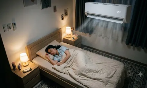 Thói quen dùng điều hòa khiến bạn đối mặt với nguy cơ liệt mặt