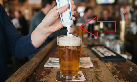 Trộn kem đánh răng với cốc bia thừa: Mẹo hay ai không biết quá đáng tiếc