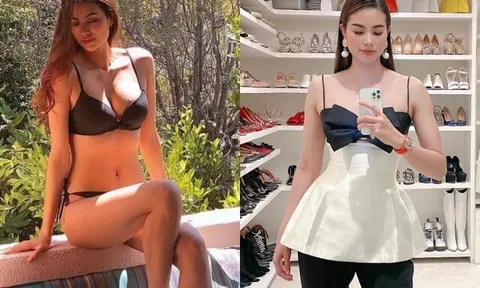 Nữ sinh THPT ở Hải Phòng nay là Hoa hậu đẹp quyến rũ, có phòng đồ hiệu như triển lãm trong dinh thự tại Mỹ