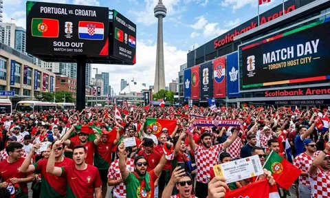 Với Toronto, Bồ Đào Nha vs Croatia còn hơn một trận đại chiến