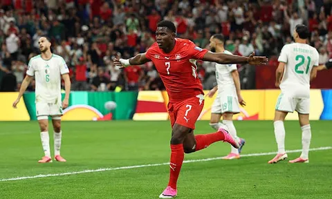 Hạ Algeria 2-0, Thụy Sĩ giành vé vào vòng 16 đội World Cup 2026