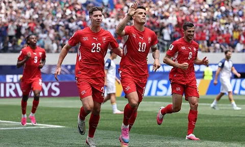 Thụy Sĩ 2-0 Algeria: Xhaka cùng đồng đội ghi danh vào vòng 1/8 World Cup