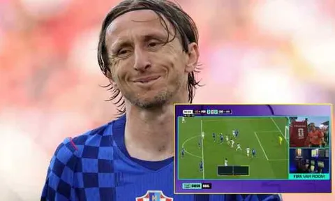 Bị tước bàn thắng, Modric tố VAR thiên vị Bồ Đào Nha