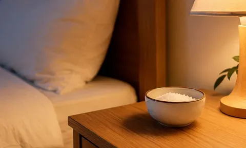 Đặt 1 bát muối ở đầu giường ngủ: Lợi ích khiến nhiều người ngạc nhiên