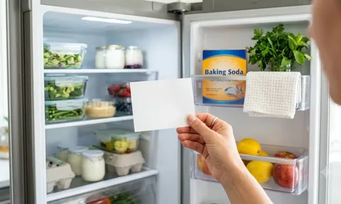 Đặt một tờ giấy vào tủ lạnh trước khi đi ngủ: Mẹo nhỏ nhiều người bất ngờ
