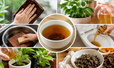 Nhiều người nói trà qua đêm đừng bỏ đi lãng phí, hóa ra họ biết dùng theo cách này