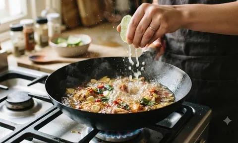 Tại sao bạn nên vắt vài giọt chanh vào chảo dầu đang sôi?
