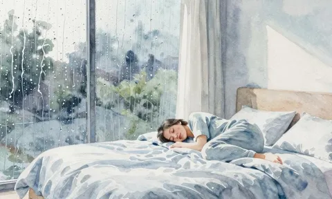 Tại sao người ta dễ buồn ngủ, muốn nghỉ làm ở nhà khi trời mưa?