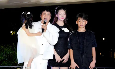 Vợ ca sĩ Lương Gia Huy tổ chức sinh nhật hoành tráng cho con riêng của chồng