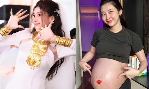 Nữ sinh miền Tây được đại gia đem vàng "khủng" hỏi cưới, sinh 2 em bé búp bê giờ đẹp nõn nà, sống sung túc