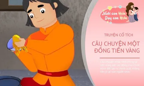 Truyện cổ tích: Một đồng tiền vàng