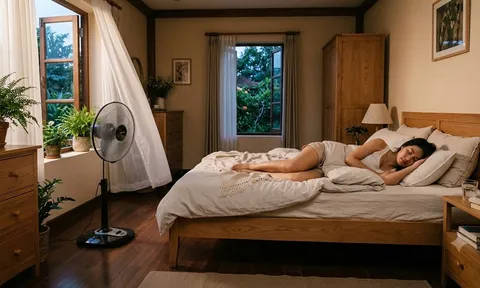5 sai lầm khi bật quạt ngủ mùa hè nhiều người vẫn mắc: Không chỉ khô họng, cơ thể còn dễ mệt mỏi