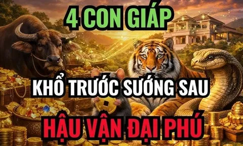 4 con giáp sinh ra Ngậm Thìa Vàng, càng về già càng sướng