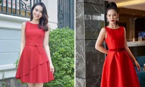 Váy cổ thuyền - thiết kế tối giản giúp nâng tầm phong cách old money đầy tinh tế