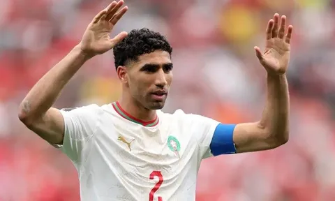 Achraf Hakimi: "Linh hồn" giúp Morocco tiến vào tứ kết World Cup 2026