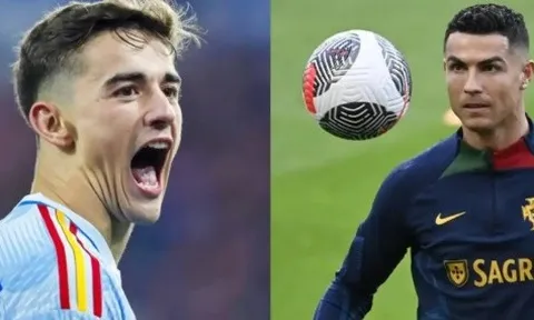 Gavi cảnh báo tuyển Tây Ban Nha về Cristiano Ronaldo