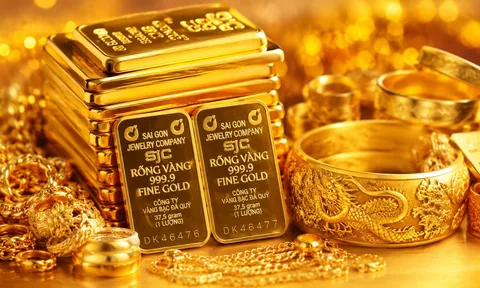 Bảng giá vàng 9999 24K 18K SJC DOJI PNJ hôm nay 5/7/2026
