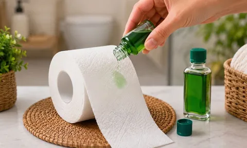 Nhỏ vài giọt dầu gió vào cuộn giấy vệ sinh, công dụng bất ngờ không phải ai cũng biết