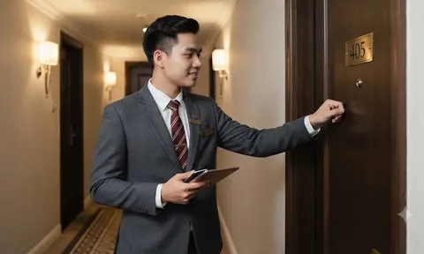 Vì sao nhân viên khách sạn luôn gõ cửa đúng 3 lần?