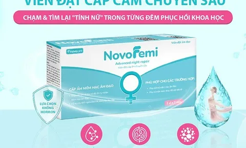 Chăm sóc vùng kín khoa học sau tuổi 35 – Mang “tính nữ” trở lại cùng Novofemi Advanced Night Repair