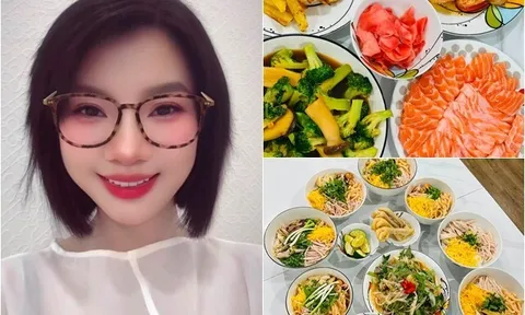 Siêu mẫu Việt mang thai lần 4 được cả nhà chồng chiều: Gia đình "Master Chef" từ bố mẹ chồng, em chồng nấu ngon đỉnh