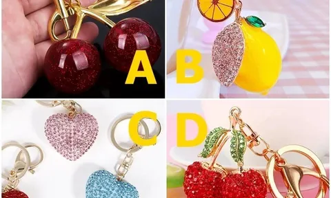 Trắc nghiệm: Chọn một chiếc móc khóa để xem trong mắt nửa kia, bạn là "báu vật" hay chỉ là "lốp dự phòng"