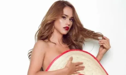 Mỹ nhân Mexico khoe thân chúc đội nhà hạ tuyển Anh