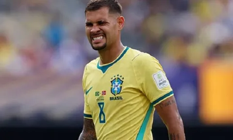 Chấm điểm tuyển Brazil: Điểm đen Guimaraes, Vinicius cô độc
