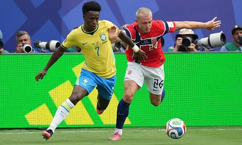 Sai lầm chiến thuật khiến Brazil nhận thất bại trước Na Uy