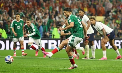Mexico 2-3 Anh: Jimenez đáp trả Kane