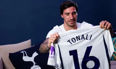 Spurs chính thức sở hữu Tonali với giá 100 triệu bảng