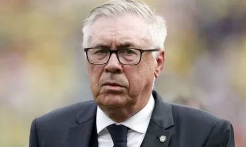 Brazil chốt tương lai Ancelotti sau thất bại trước Na Uy