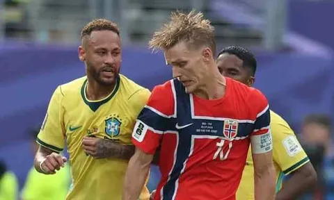 Loại Brazil, Odegaard lên tiếng vụ va chạm với Neymar