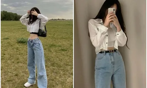 3 cách phối quần jeans loe chuẩn phong cách Pháp, vừa hack dáng vừa ghi điểm thanh lịch