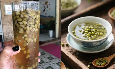 Cách uống nước đậu xanh thải độc, làm da trắng mịn, hồng hào