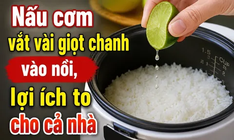 Nấu cơm vắt vài giọt chanh vào nồi, mẹo nhỏ mà lợi lớn