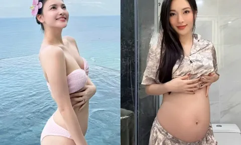 Mỹ nhân phim giờ vàng VTV sắp sinh dáng vẫn nhỏ xíu, được cưng chiều dưỡng thai trong cơ ngơi giữa Hà Nội
