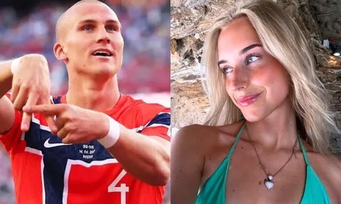 Vợ sắp cưới của cầu thủ Na Uy: "Vượt cạn" khi bạn trai đấu ở World Cup 2026, vóc dáng khi bầu thanh mảnh khó tin