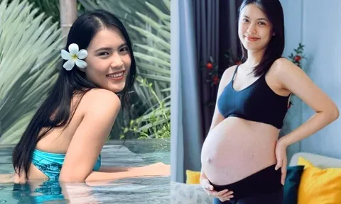 Nữ sinh THPT xinh từ bé từng gây sốt trên đài truyền hình, giờ thông báo mang bầu lần 2 với nhan sắc thăng hạng